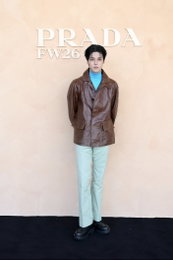 에이티즈 우영·윤호·산, 밀라노 패션위크 장악…글로벌 패션 아이콘 입증