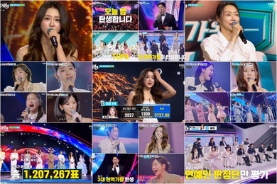 ‘현역가왕3’ 홍지윤, 3대 가왕 등극… 차지연·이수연 등 TOP7 확정