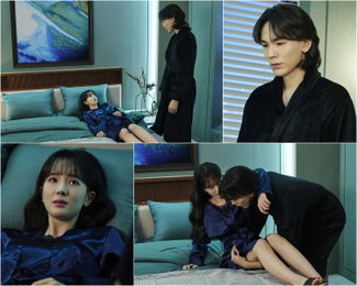 ‘닥터신’ 정이찬X백서라, 금단과 욕망 사이 ‘아찔한 눈빛 대면’… 뇌 체인지가 불러온 비극