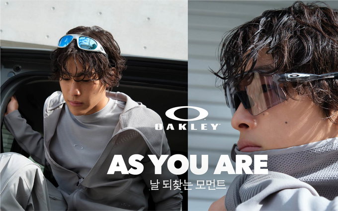 오클리, 한국 진출 최초 로컬 캠페인 ‘AS YOU ARE’ 전개… 러닝·라이프스타일 공략