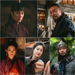 안보현부터 이성민까지… JTBC ‘신의 구슬’ 5인 5색 스틸로 연 대서사시의 서막