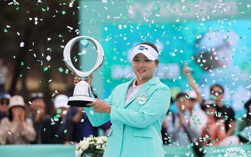 KLPGA '무서운 신인' 김민솔, 샷감 50% 정도였는데 4타 차 우승