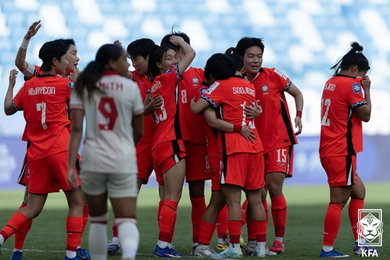 한국 여자축구, 10명 뛴 캐나다에 1-3 역전패…FIFA 시리즈 2연패