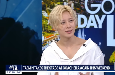 태민, 美 ‘굿데이 LA’ 출연… “코첼라 입성, 우주에 떠 있는 별처럼 행복했다”