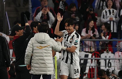 송민규, 46일 만에 2골 폭발…FC서울, 울산 원정 징크스 3643일 만에 격파