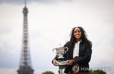 프랑스오픈, 총상금 10% 인상…남녀 단식 우승 상금 48.8억원 확정