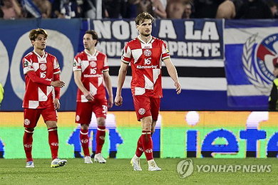 마인츠, 이재성 공백 속 스트라스부르에 0-4 대패…UECL 4강 진출 좌절