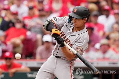 이정후, 신시내티전 3안타 맹타…시즌 타율 0.246 재진입