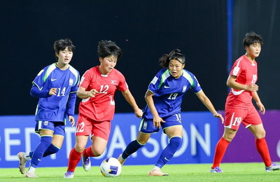 한국 여자 U-20 축구, 북한에 3실점 완패… 아시안컵 결승 진출 좌절