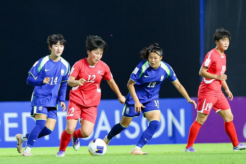 한국 여자 U-20 축구, 북한에 3실점 완패&hellip; 아시안컵 결승 진출 좌절