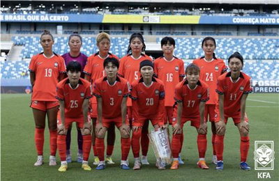한국 여자축구 파이브백 승부수에도 잠비아와 무승부…FIFA 시리즈 1무 2패 조 3위 마감