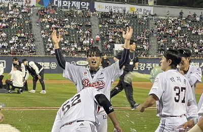 두산 이유찬 연장 10회 끝내기 2루타로 KIA 제압