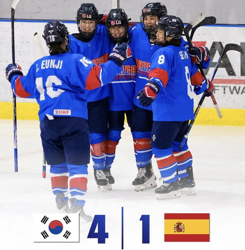 스페인전 4-1 대승으로 세계선수권 3부 리그 잔류 확정