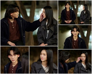 ‘닥터신’ 정이찬X주세빈, 가슴 먹먹한 벤치 투샷… “결정적 국면 맞는다”