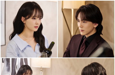 ‘닥터신’ 정이찬X백서라, 폭풍 전야의 와인 독대… 종영 앞두고 긴장감 최고조