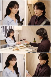 ‘닥터신’ 정이찬X백서라, 폭풍 전야의 와인 독대… 종영 앞두고 긴장감 최고조