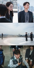 ‘은밀한 감사’ 신혜선 vs 공명, 옥상 위 일촉즉발 대치… 감사 3팀에 닥친 스캔들 위기