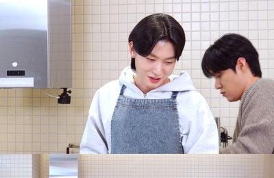 ‘편스토랑’ 김용빈X추혁진, 100만 원어치 고기 파티 속 피어난 ‘달달 브로맨스’