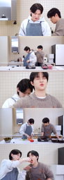 ‘편스토랑’ 김용빈X추혁진, 100만 원어치 고기 파티 속 피어난 ‘달달 브로맨스’