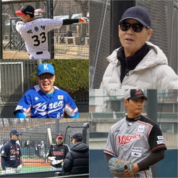 ‘불꽃야구2’ 오늘(4일) 첫 방송, 김성근 감독 마음 뺏은 ‘천상계 1루수’의 정체는?