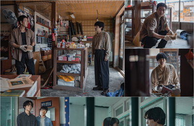 ‘허수아비’ 박해수·정문성, 균열 생긴 우정… 서점 압수수색 후 불편한 대면