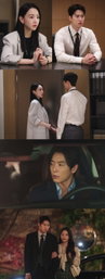 키스 엔딩 그 후… ‘은밀한 감사’ 신혜선X공명, 긴장감 넘치는 눈맞춤 포착