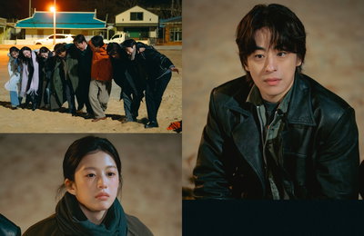 “오늘은 녹색불” ‘모자무싸’ 구교환X고윤정X오정세X한선화, 밤바다 어깨동무의 전말