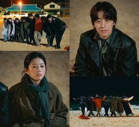 “오늘은 녹색불” ‘모자무싸’ 구교환X고윤정X오정세X한선화, 밤바다 어깨동무의 전말