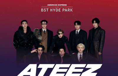 에이티즈, 英 '하이드 파크' 헤드라이너 낙점… 마룬5·핏불과 어깨 나란히