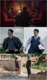 ‘허수아비’ 박해수X이희준, 사라진 시신 두고 위험한 거래… 멈출 수 없는 ‘혐관’ 대립