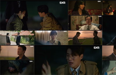 ‘허수아비’ 7.9% 자체 최고 시청률 경신… 뒤통수 가격당한 박해수, 이희준의 잔혹한 매장 엔딩
