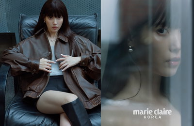아이유, 미니멀한 스타일링 속 세련미 발산… 제이에스티나 새 컬렉션 눈길