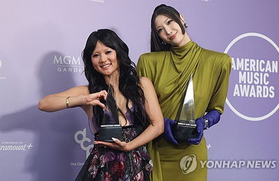 '골든' 신드롬, AMA 왕좌까지 점령했다… 테일러 스위프트 제치고 '올해의 노래' 등극
