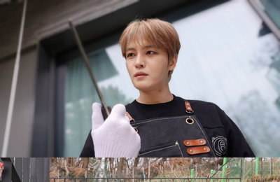 ‘편스토랑’ 김재중X추성훈, 90kg 통돼지 반마리 업고 등장… 역대급 비주얼 쇼크