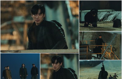 Nam Goong-min dans "The Completion of Marriage" : tension extrême lors d'une confrontation tendue avec la police