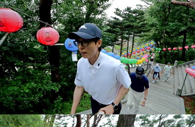 "419개 계단 폭풍 질주"…유재석, '놀면 뭐하니'서 스태프 추월한 강철 체력 과시