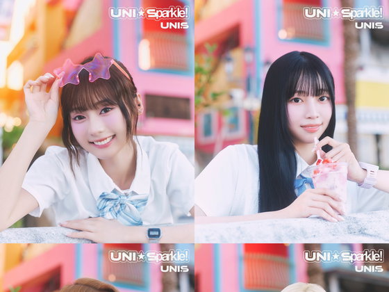 '청량 하이틴' 유니스, 일본 정식 데뷔작 'UNI☆Sparkle!' 기대감 고조