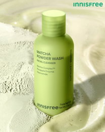 Innisfree Launches 'Matcha Powder Wash'...Achieves Clear Skin Through Dead Skin Cell & Impurity Care