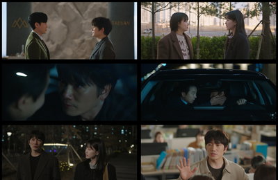 지성, 도로 위 눈물의 100억 유턴…'아파트' 최고조 긴장감
