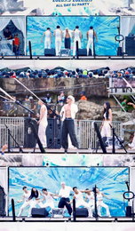 원호, 캐리비안 베이 '워터 뮤직 풀파티' 매료…'글로벌 서머킹' 진가