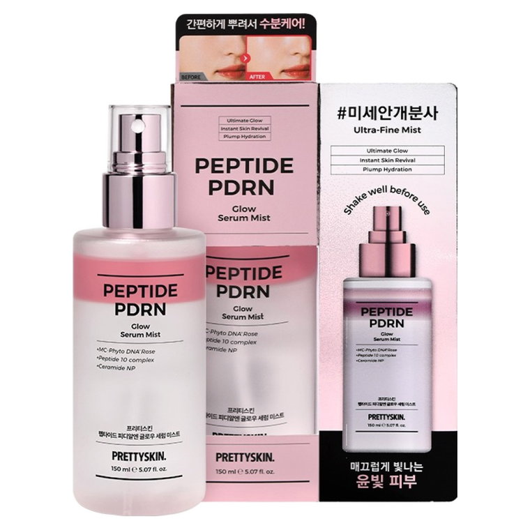 프리티스킨 펩타이드 피디알엔 글로우 세럼 미스트, 1개, 150ml